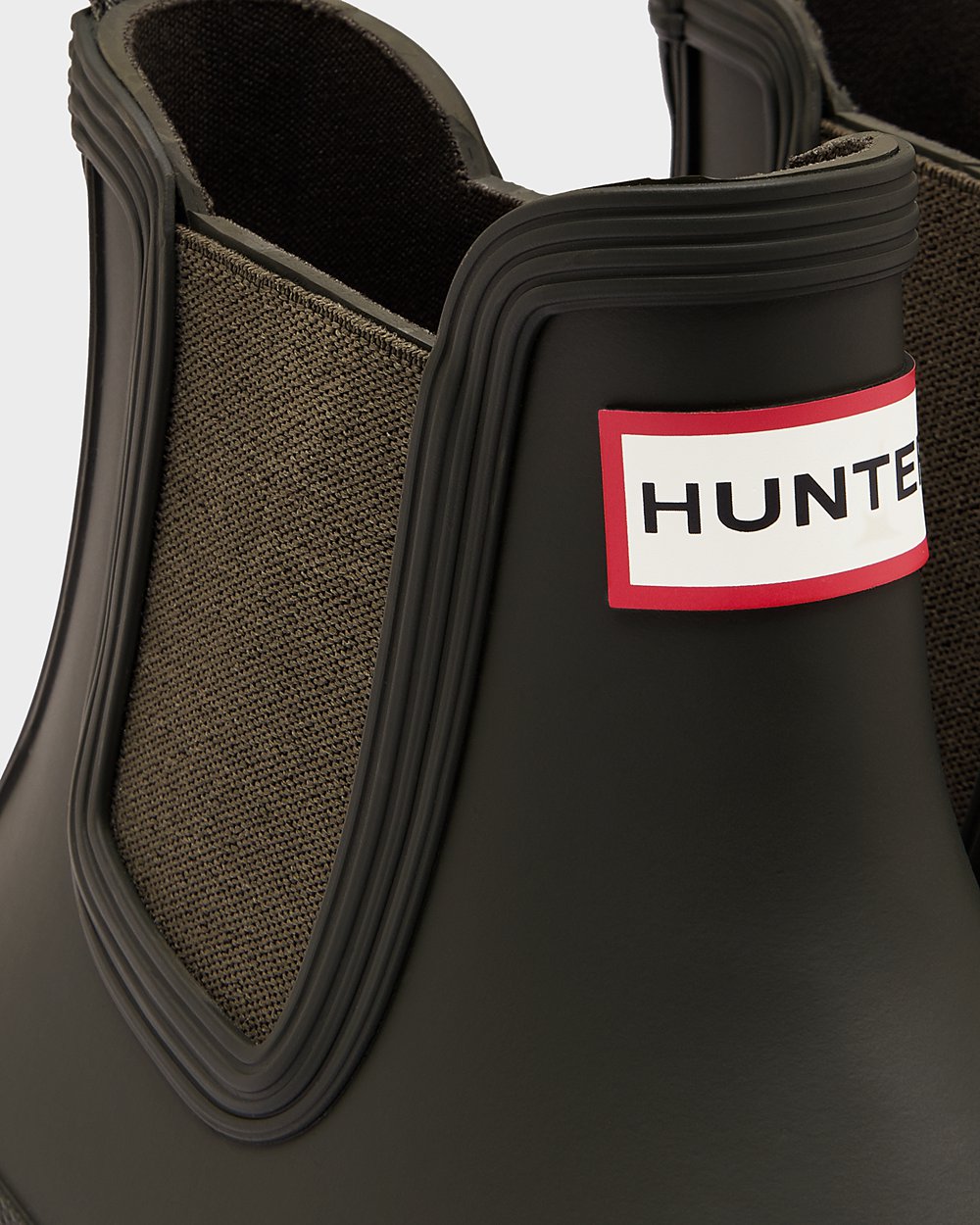 Chelsea Boots Dam - Hunter Original - Mörk Olivgröna - 782415-EHV